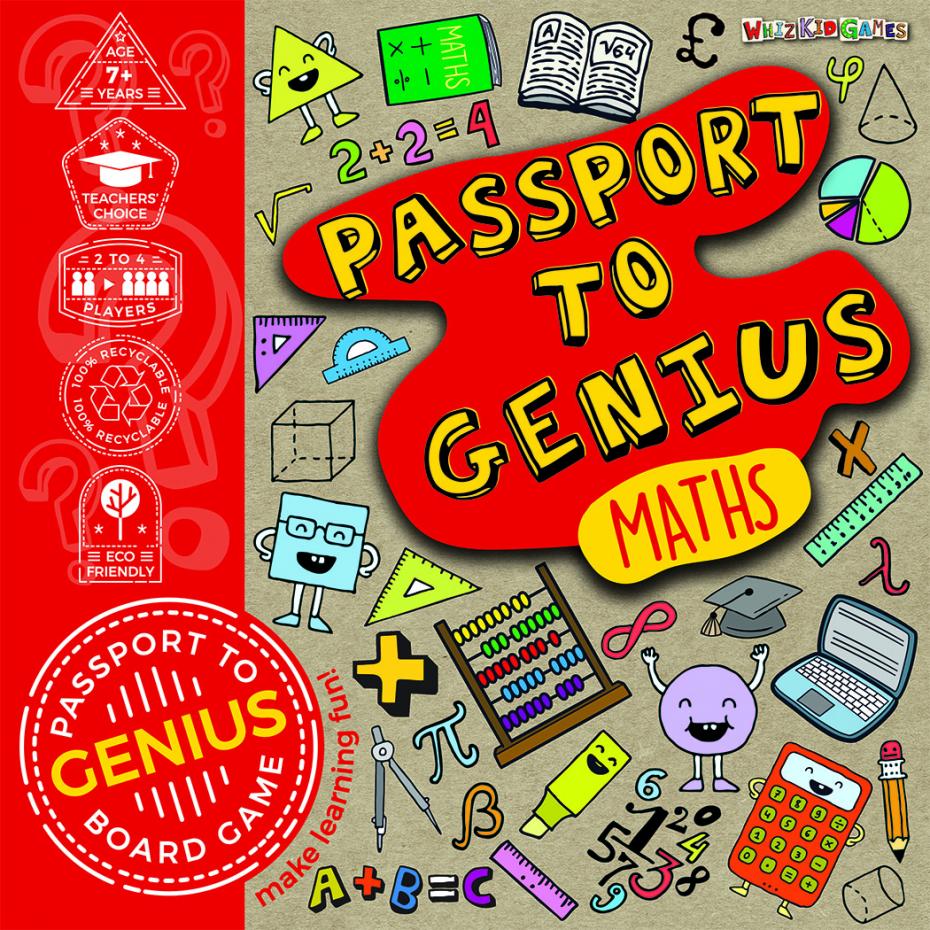 Passport to Genius Maths - front